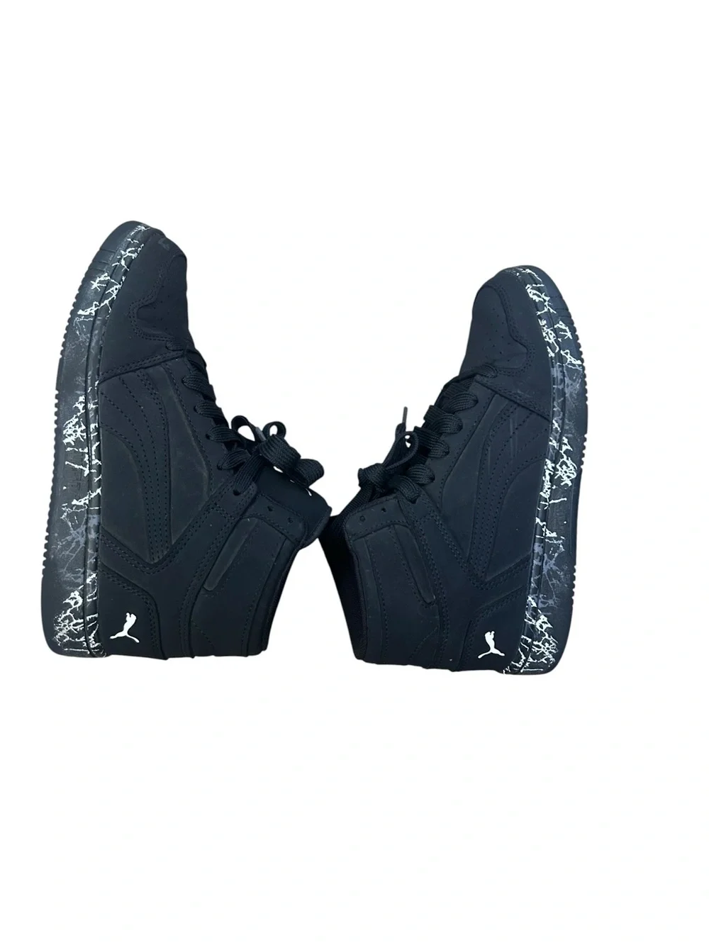 Puma Kids' Rebound LayUp Mountain Park High Top Sneakers Size 4/22CM